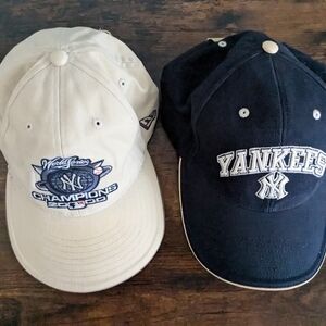 Vintage Yankees baseball hats
